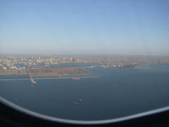 羽田空港離陸！…スカイツリー等が見えました！