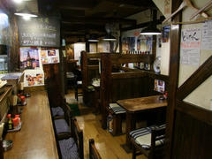 渋めの店内