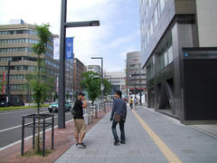 札幌駅付近に到着！