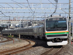 高崎線から湘南新宿ラインに直通するのは、基本的に国府津車両センターに配属されているＥ２３１系を使用