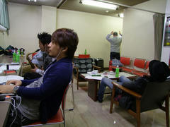 TRI4TH 楽屋にて