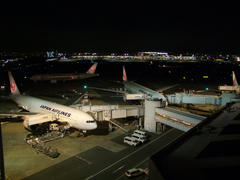 羽田空港は、夜景も綺麗♪