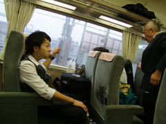 電車に乗ってしまえば、後は楽ちん♪