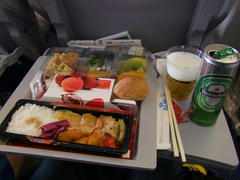 機内食も充実！