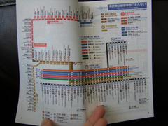 路線図も賑やかになってきました