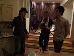 TRI4TH のドラマー、タカオさんとの交流（笑）