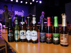 今回揃えられた、ドイツとベルギーのビール