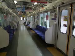 ５００００系後期車の車内