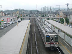 つきのわ駅…周辺は宅地化が進んでいます