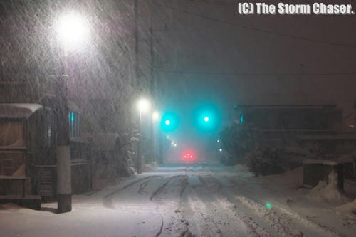 関東の雪