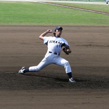 勝利投手宮崎太一選手