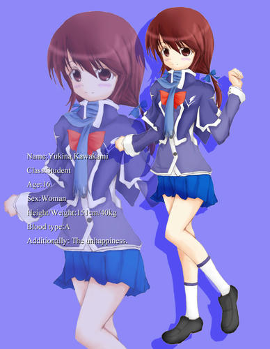 優希菜は、ひそかにコスプレすき。 いつも他校の制服着たいと思ってる
