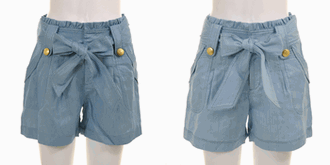 MISCH MASCH 通販のちびフリルタックキュロットパンツ
