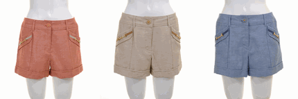 MISCH MASCH 通販のビット付ショートパンツ