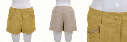 MISCH MASCH 通販のビット付ショートパンツ