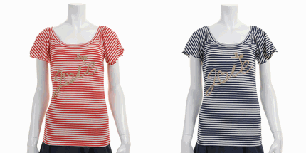 MISCH MASCH 通販の「Joie」ボーダーＴシャツ