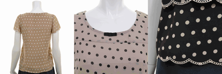 MISCH MASCH（ミッシュマッシュ） ドットティアードカバーリング