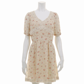 MISCH MASCH（ミッシュマッシュ） ガーリーフラワーワンピース