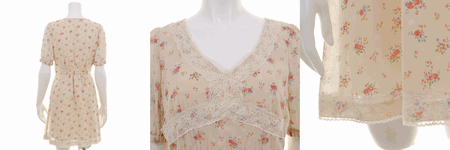 MISCH MASCH（ミッシュマッシュ） ガーリーフラワーワンピース