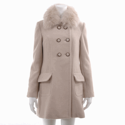 MISCH MASCH（ミッシュマッシュ）FOXファーダブルコート【セール価格】【超激安】【50%OFF】