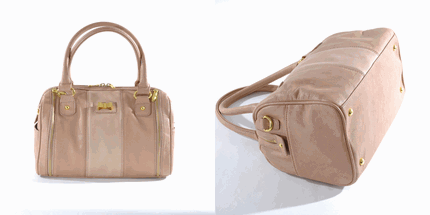 MISCH MASCH 通販 リボン金具付配色ボストン