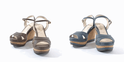 MISCH MASCH (ミッシュマッシュ) 通販 ストラップ付ウェッジサンダル