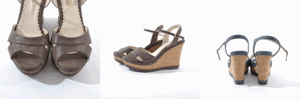 MISCH MASCH 通販 ストラップ付ウェッジサンダル