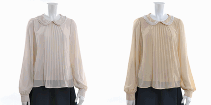 MISCH MASCH 通販 鈎針パール使いカバーリングブラウス