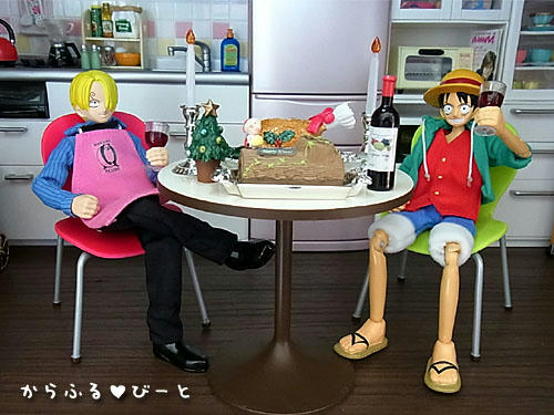ルフィとサンジのホームメイドパーティー