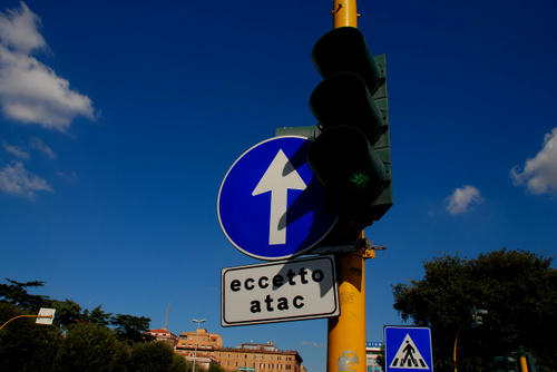  ローマの天気は晴天！
