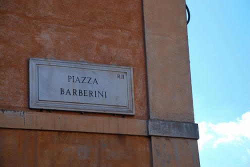 モーゼの噴水下段。