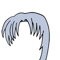 前髪。