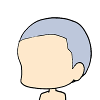坊主頭のベース。
