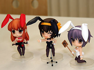 「ねんどろいど　涼宮ハルヒの憂鬱 バニーガールセット」　先行レビュー