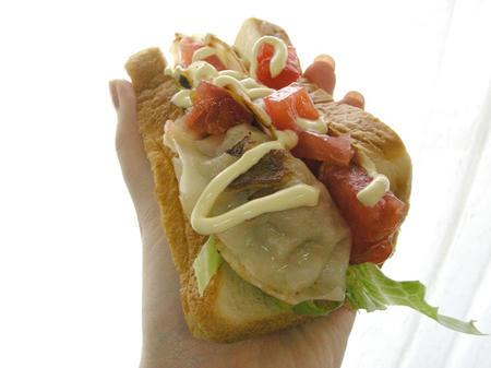 餃子サンド