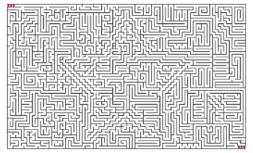 【かっこいい名刺】迷路が付いた名刺