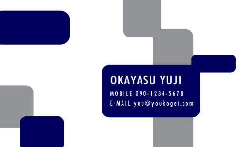 【かっこいい名刺】デザインテイストが強い名刺
