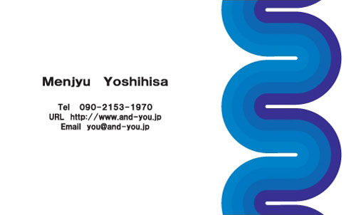 【かっこいい名刺】クリエーター向けの名刺