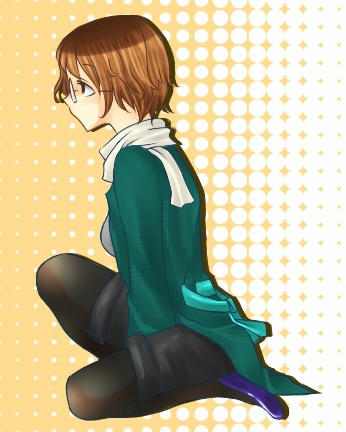 スレンダー美女