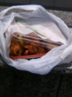 唐揚げ弁当。