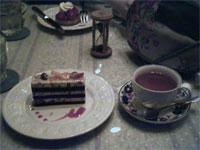コーヒーのケーキ。