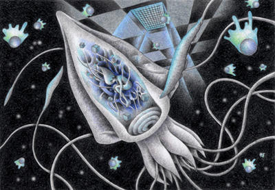 Science fiction Illustration, Images and Pictures - 「Incubator」