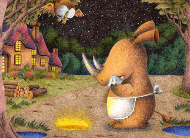 Animal Illustration, Images and Pictures - 「Eternal separation」