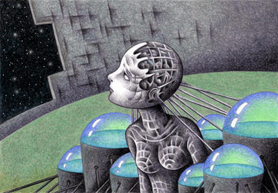 Science fiction Illustration, Images and Pictures - 「Long travel」