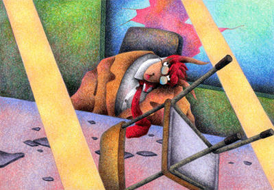 Fairy tale Illustration “Angel Dog”, Images and Pictures - 「Natural result」