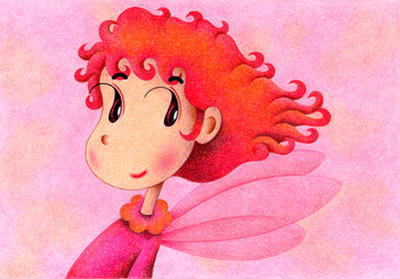 Cute angel Illustration, Images and Pictures - 「Flame angel」
