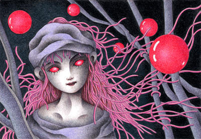 Science fiction Illustration, Images and Pictures - 「Vampire」