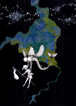 Neo-Japanesque Illustration, Images and Pictures - 「Captured boy」