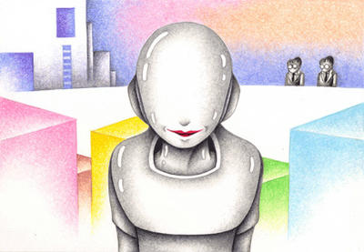 Future`s history Illustration, Images and Pictures - 「Age of robot」
