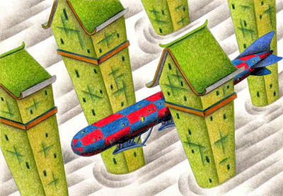 Future`s history Illustration, Images and Pictures - 「City of dawning era」